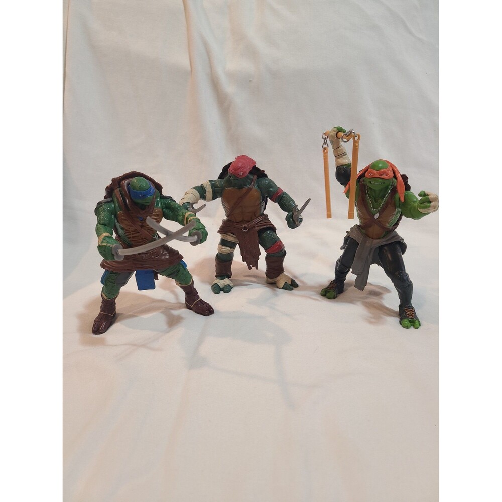 Playmates 2014 Paramount Pictures Teenage Mutant Ninja Turtles TMNT Lot